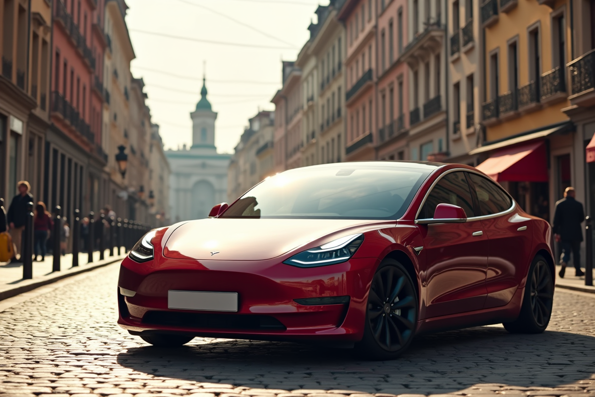 tesla voiture