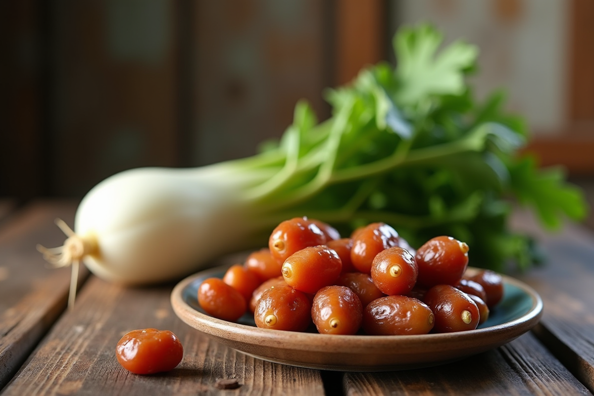 datte  daikon